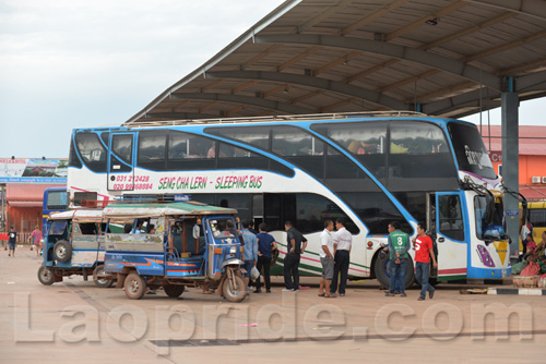 Southern Bus Station in Vientiane, Laos