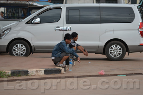 Southern Bus Station in Vientiane, Laos