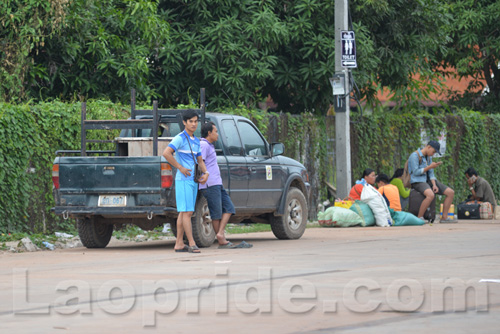 Southern Bus Station in Vientiane, Laos