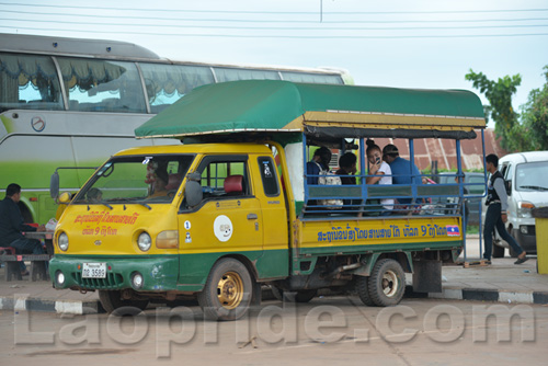 Southern Bus Station in Vientiane, Laos