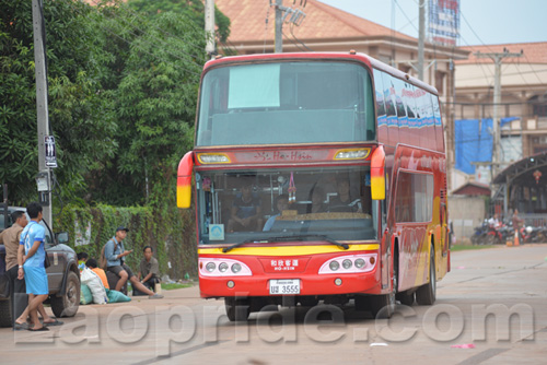 Southern Bus Station in Vientiane, Laos