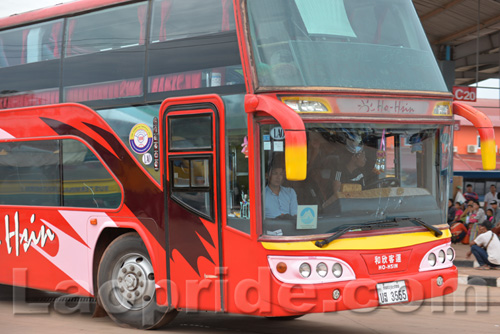 Southern Bus Station in Vientiane, Laos