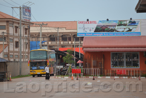 Southern Bus Station in Vientiane, Laos