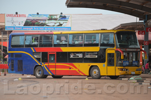 Southern Bus Station in Vientiane, Laos