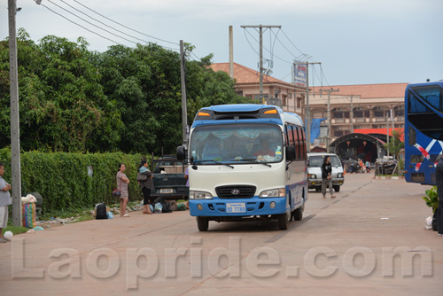 Southern Bus Station in Vientiane, Laos