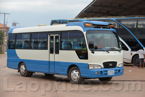 Southern Bus Station in Vientiane, Laos