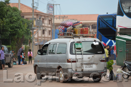 Southern Bus Station in Vientiane, Laos