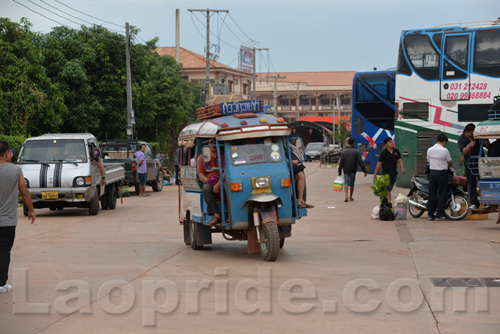 Southern Bus Station in Vientiane, Laos