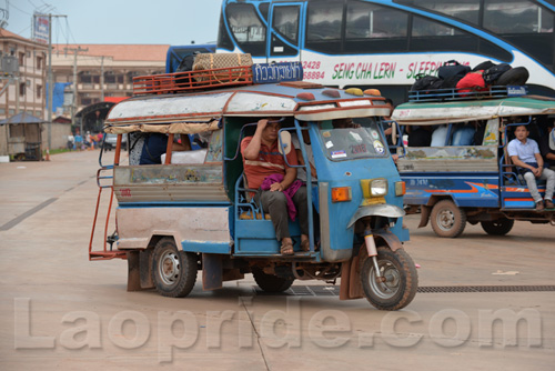 Southern Bus Station in Vientiane, Laos