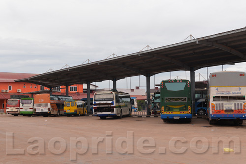 Southern Bus Station in Vientiane, Laos