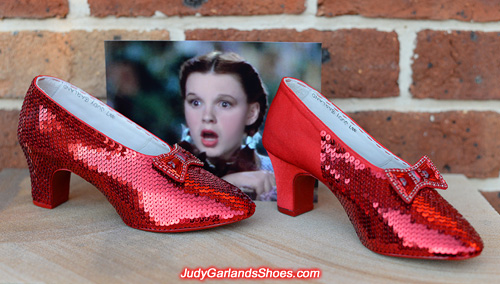 The ruby slippers is taking shape