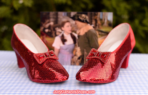 The ruby slippers is taking shape