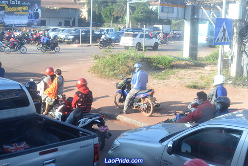 Traffic in Vientiane is getting worse