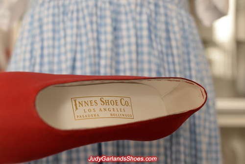 Authentic Innes Shoe Company golden embossed label