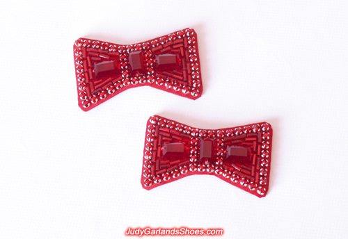 High quality hand-sewn ruby slipper bows