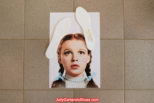 Insoles for Judy Garland's size 5B shoes