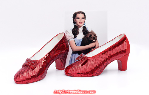 Job with hand-sewn ruby slippers is close to the finish line