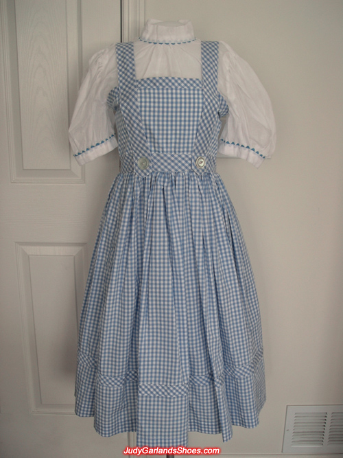 Judy Garland as Dorothy's dress