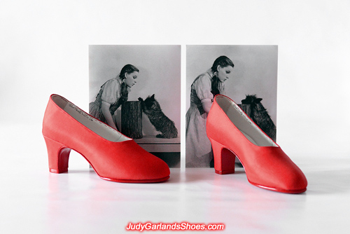 Judy Garland as Dorothy's size 5B shoes