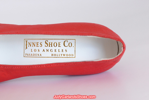 Judy Garland's American size 5B shoes