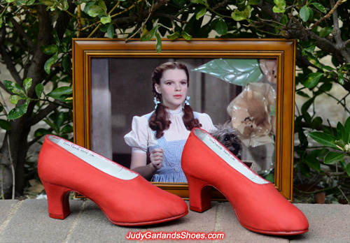 Judy Garland's pair of size 5B shoes