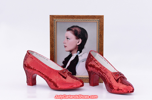 Judy Garland's ruby slippers crafted in January, 2018