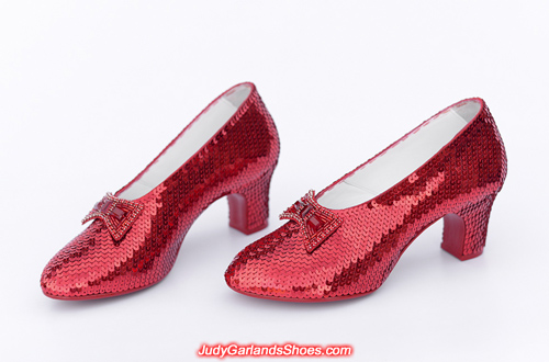 Judy Garland's ruby slippers crafted in January, 2018