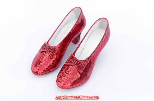 Judy Garland's ruby slippers crafted in January, 2018