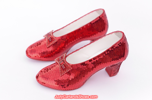 Judy Garland's ruby slippers crafted in January, 2018