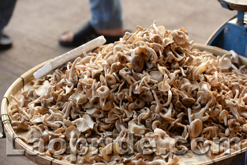 Khua Din market in Vientiane, Laos