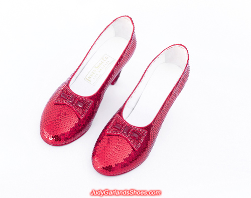 September 2019 hand-sewn ruby slippers