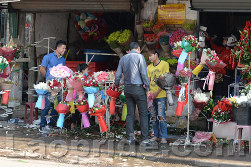 Valentine's Day in Vientiane, Laos