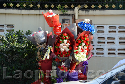 Valentine's Day in Vientiane, Laos
