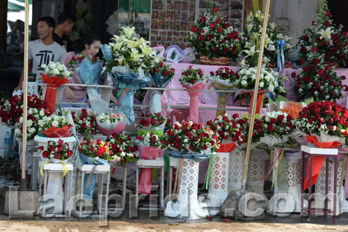 Valentine's Day in Vientiane, Laos