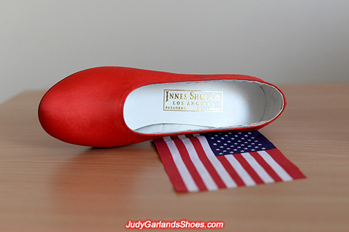 Judy Garland's size 5B handmade shoes