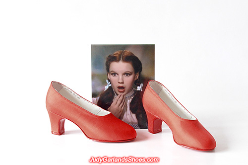 Judy Garland's wearable size 5B handmade shoes