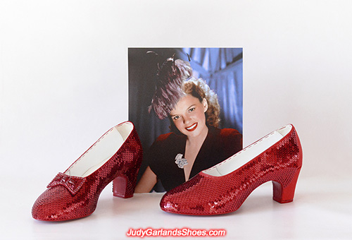 US women's size 8 ruby slippers nearly finished