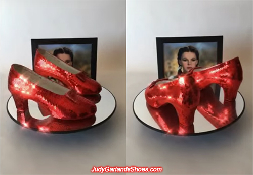 Video of ruby slippers made in April, 2020