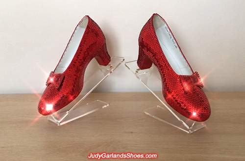 Video of ruby slippers made in May, 2020