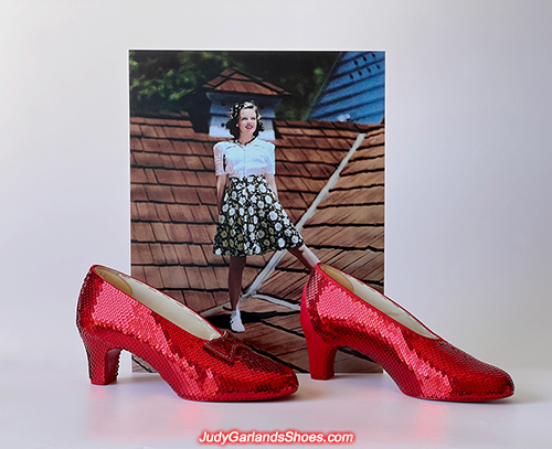 Crafting US women's size 6.5 wedding ruby slippers