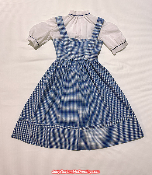 Judy Garland as Dorothy gingham dress