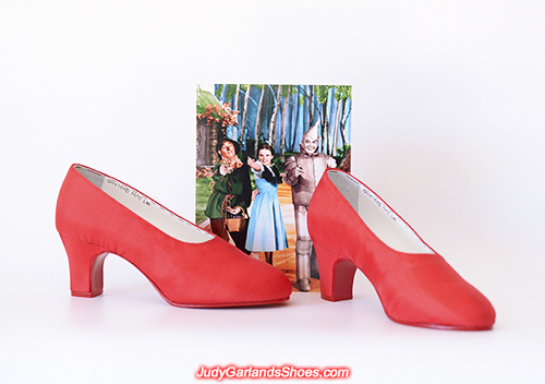 Judy Garland as Dorothy's size 5B shoes