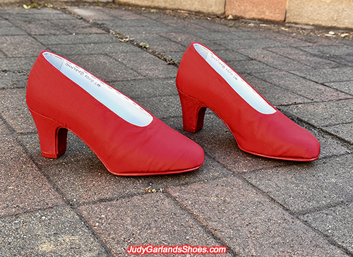 Judy Garland's size 5B base shoes