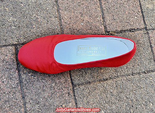Judy Garland's size 5B base shoes