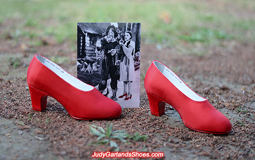 Judy Garland as Dorothy's size 5B shoes