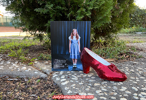 Judy Garland's size 5B right shoe