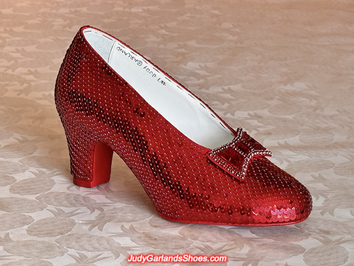 Judy Garland's size 5B right shoe