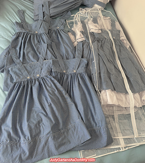 Making authentic Dorothy dresses