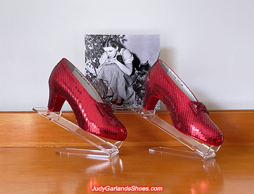 Size 5B hand-sewn ruby slippers, April 2022
