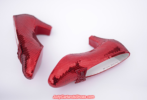 Size 5B hand-sewn ruby slippers, April 2022